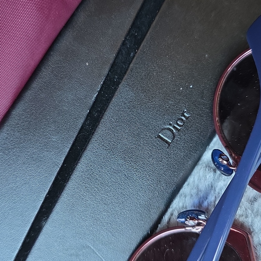 Christian Dior Pink Frame Sunglasses - Picture 6 of 10